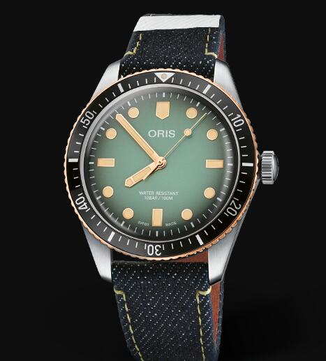 Oris Divers X MOMOTARO 01 733 7707 4337-Set Replica Watch